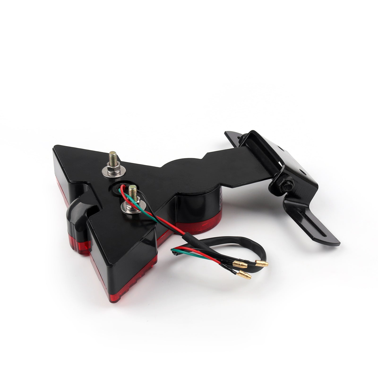 Motorcycle Eagle Led Rear Tail Light Lamp w/Plate for Harley Chopper Bobbe, 2 Color Generic