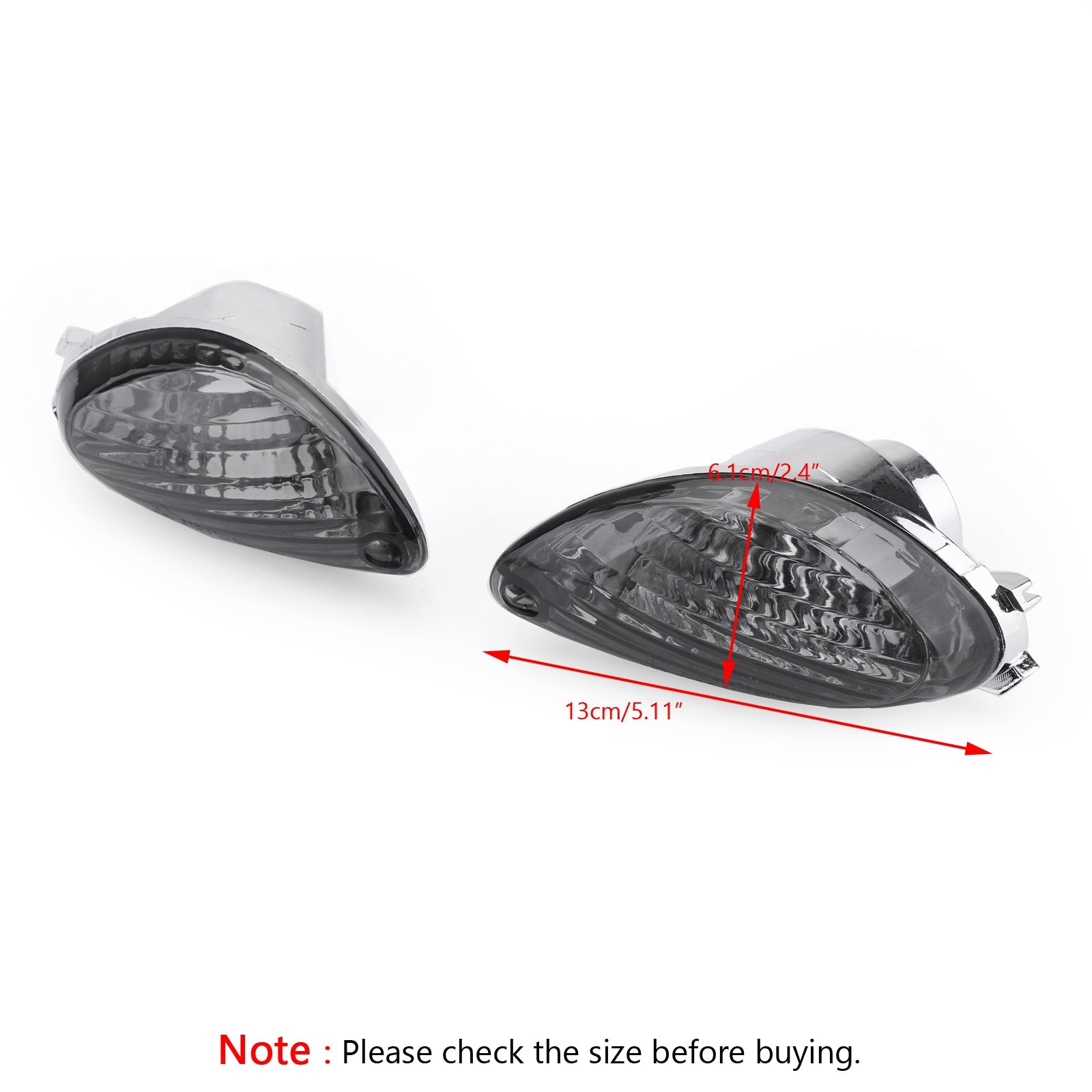 스즈키 하야부사 GSXR1300(08-2012)용 후방 방향 지시등 렌즈 일반