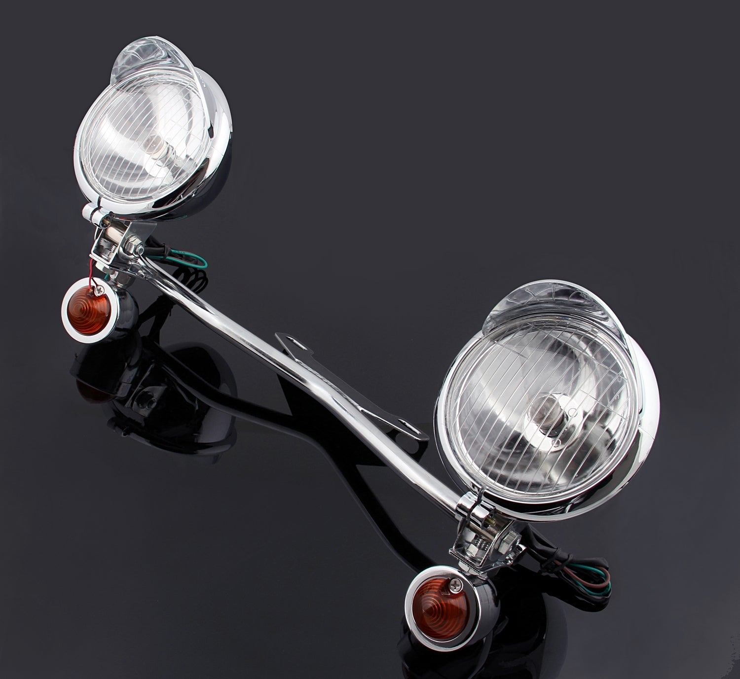 Conducción Pasando Señal de giro Spot Barra de luz Honda Yamaha Suzuki Kawasaki cruisers Genérico