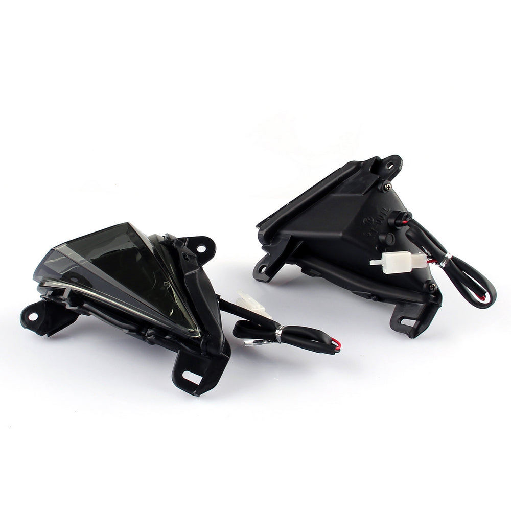 Front LED Turn Signals Blinker Indicator For ZX14R 2006-2016 Front Generic