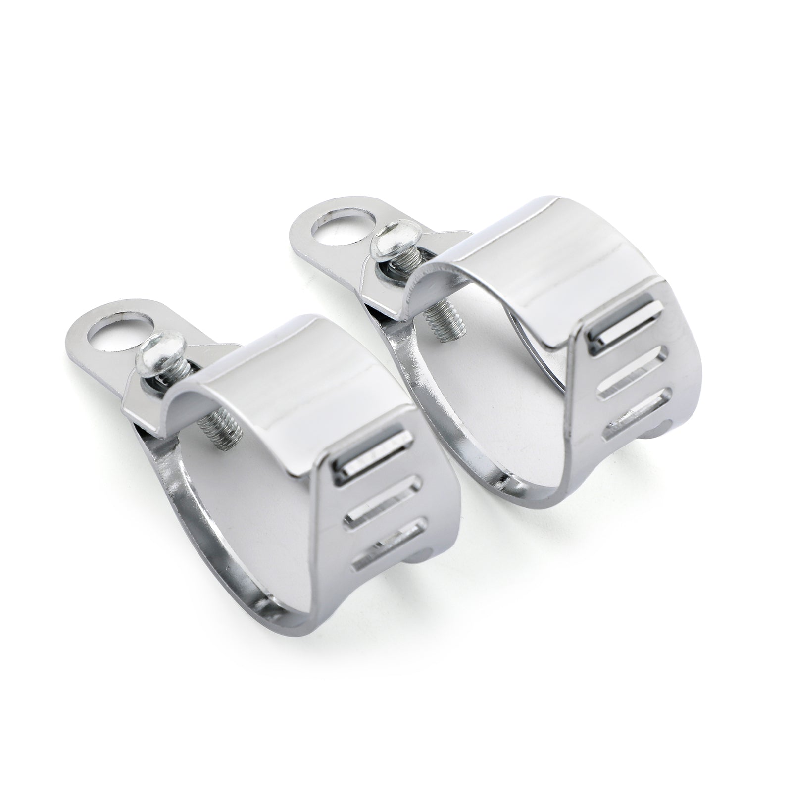 2pcs Front Turn Signal Light Bracket Holder Fork Bar Mount Clamp Holder 41-51mm Generic