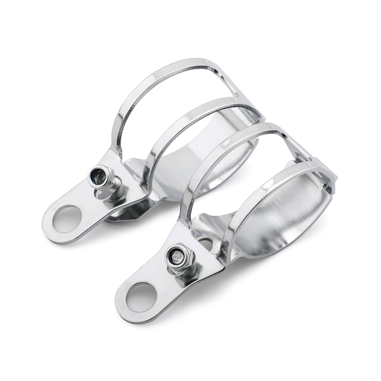 2pcs Front Turn Signal Light Bracket Holder Fork Bar Mount Clamp Holder 41-51mm Generic