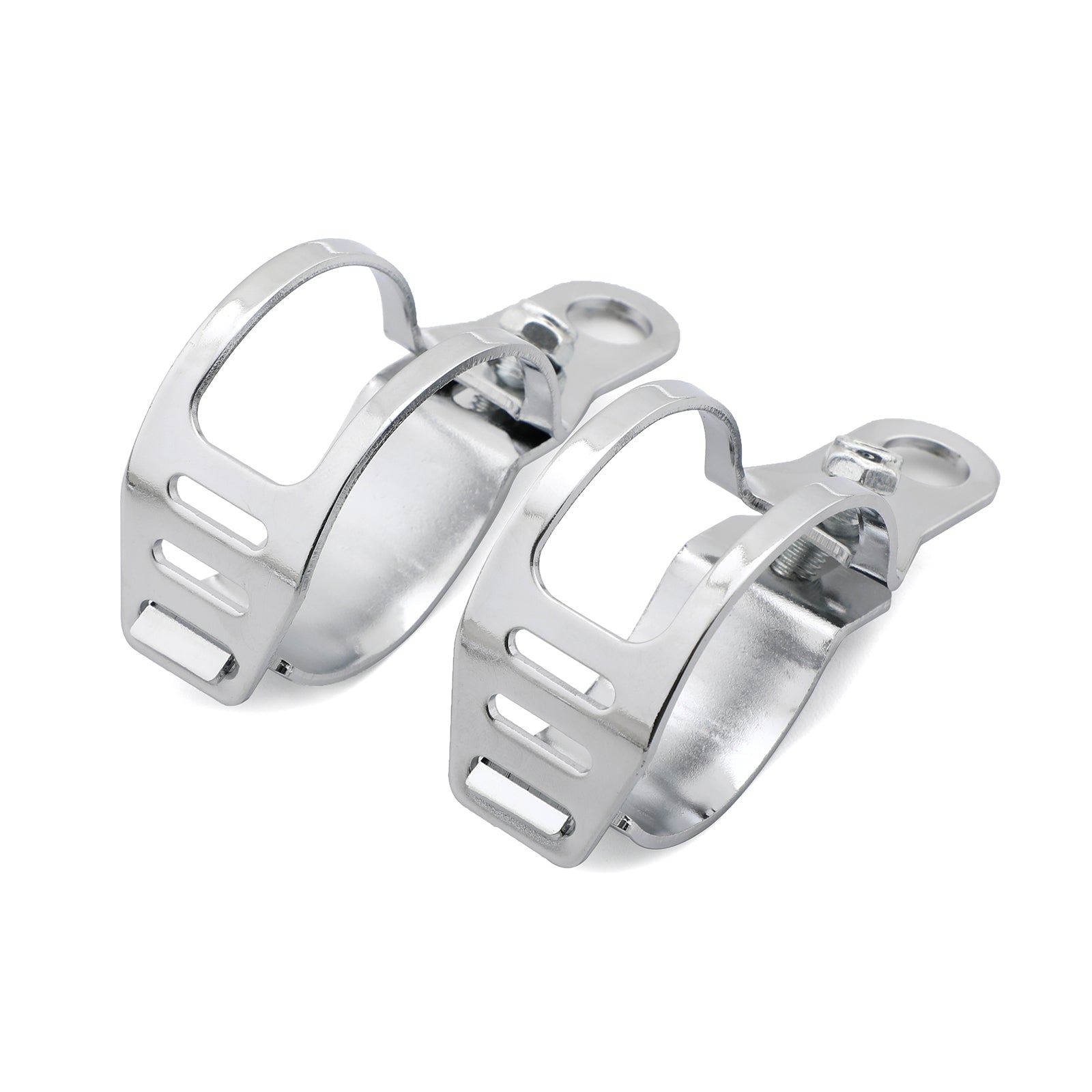 2pcs Front Turn Signal Light Bracket Holder Fork Bar Mount Clamp Holder 41-51mm Generic