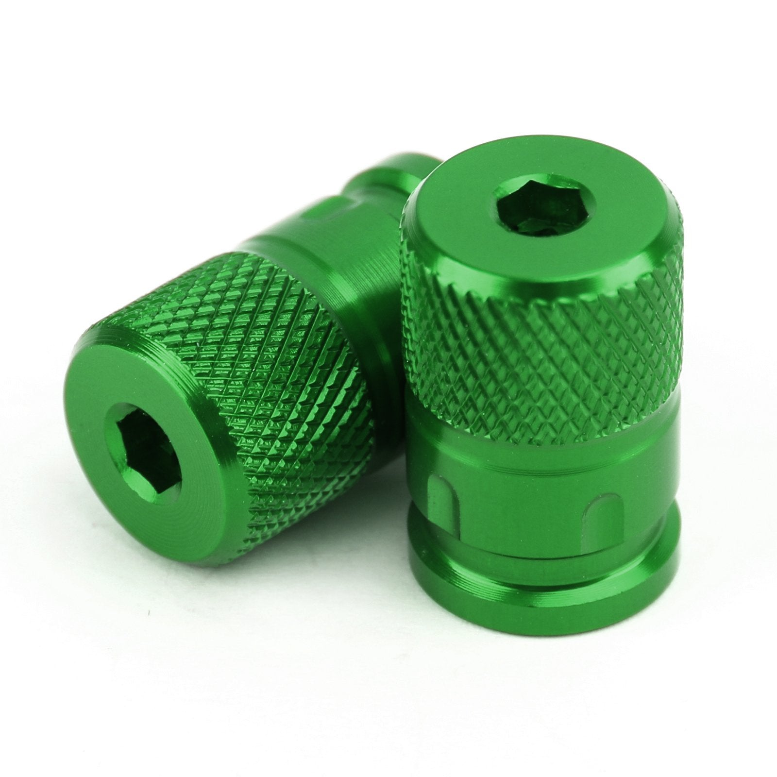 자동차 트럭 자전거 오토바이용 CNC 빌릿 도난 방지 타이어 밸브 스템 캡 쌍