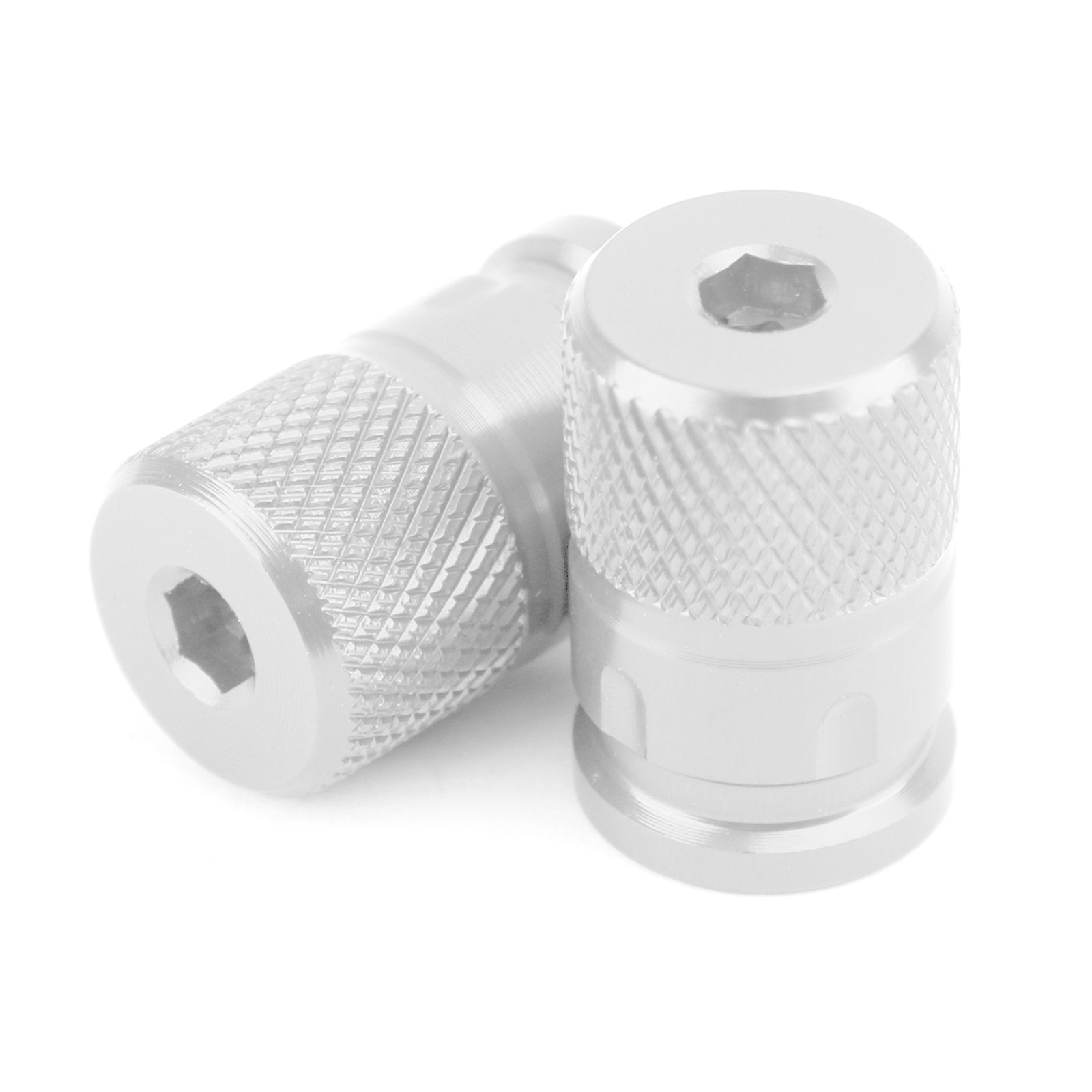 자동차 트럭 자전거 오토바이용 CNC 빌릿 도난 방지 타이어 밸브 스템 캡 쌍