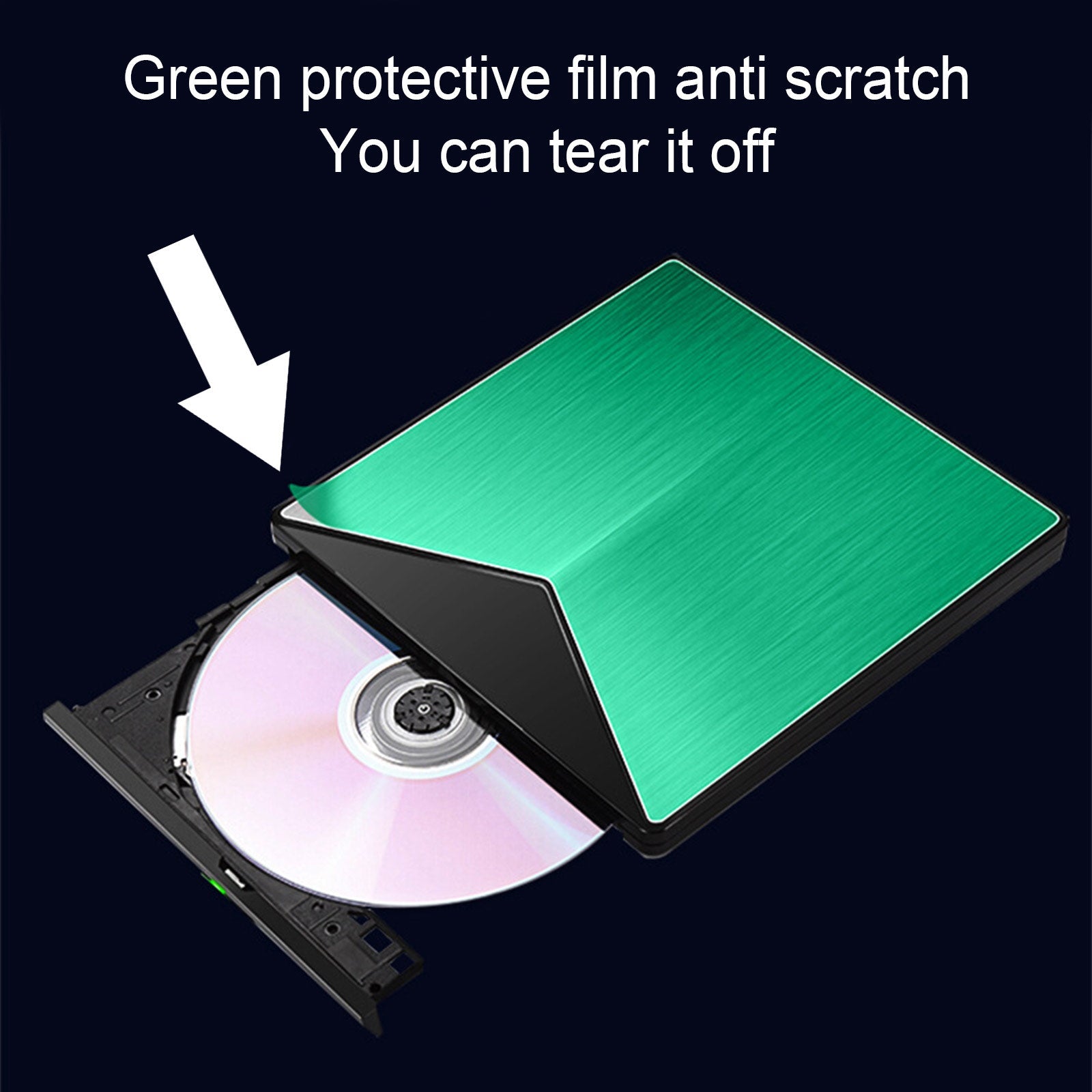 6X Blu ray Burner USB Externo Super Slim BD DVD CD RW Disc Writer Reproductor de películas