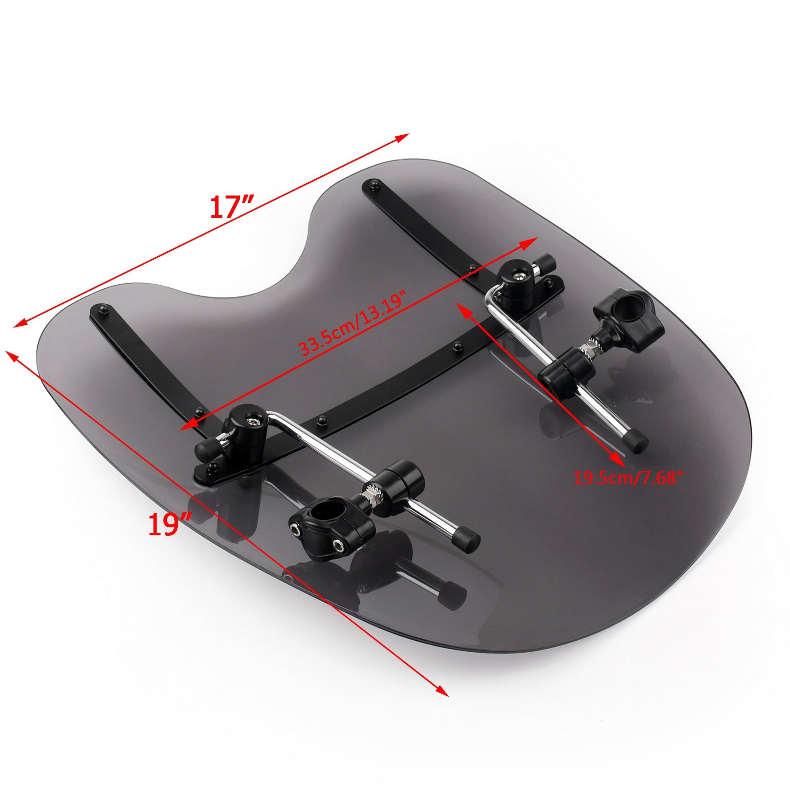 Windshield Windscreen fit for Suzuki cruisers (metric) with 7/8"-1" handlebar