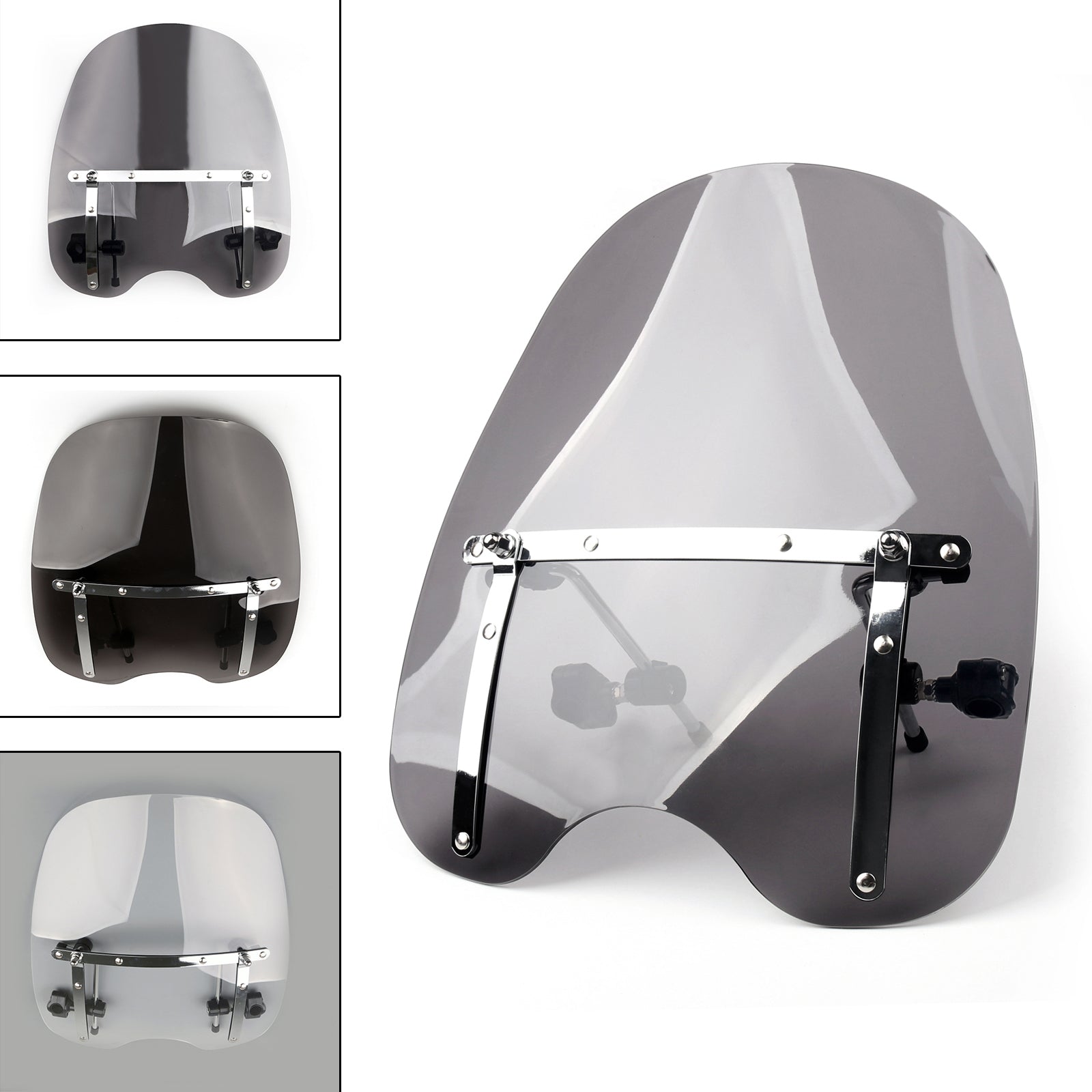 Windshield Windscreen fit for Suzuki cruisers (metric) with 7/8"-1" handlebar