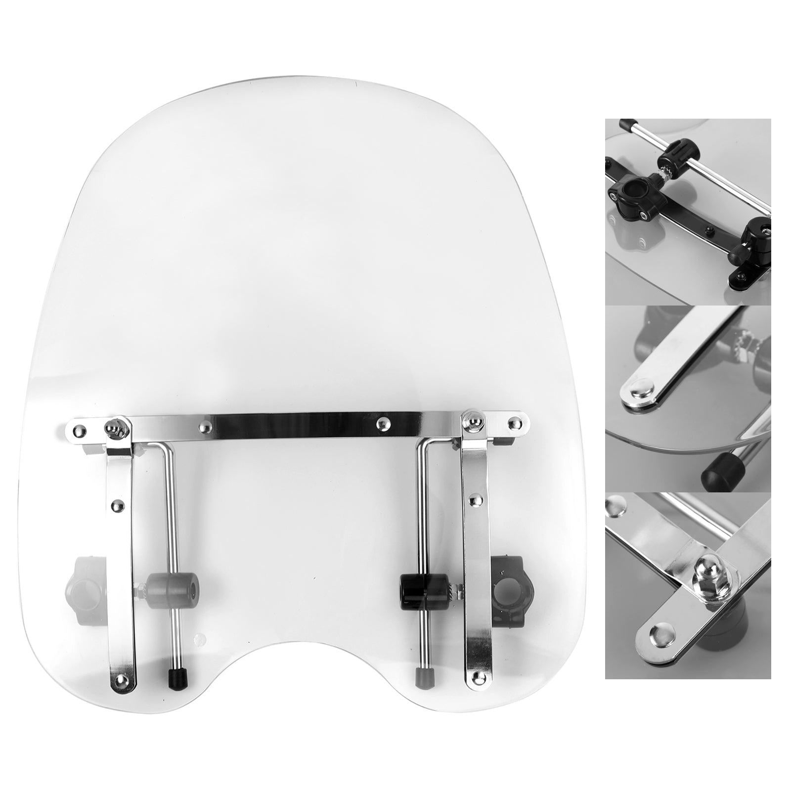 Windshield Windscreen fit for Suzuki cruisers (metric) with 7/8"-1" handlebar