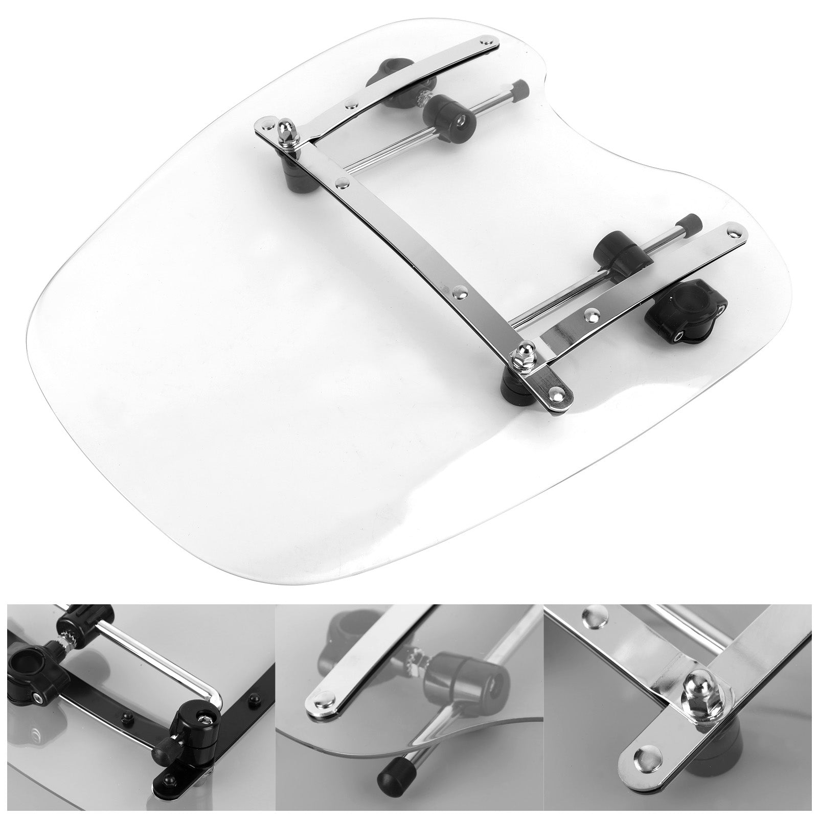 Windshield Windscreen fit for Suzuki cruisers (metric) with 7/8"-1" handlebar