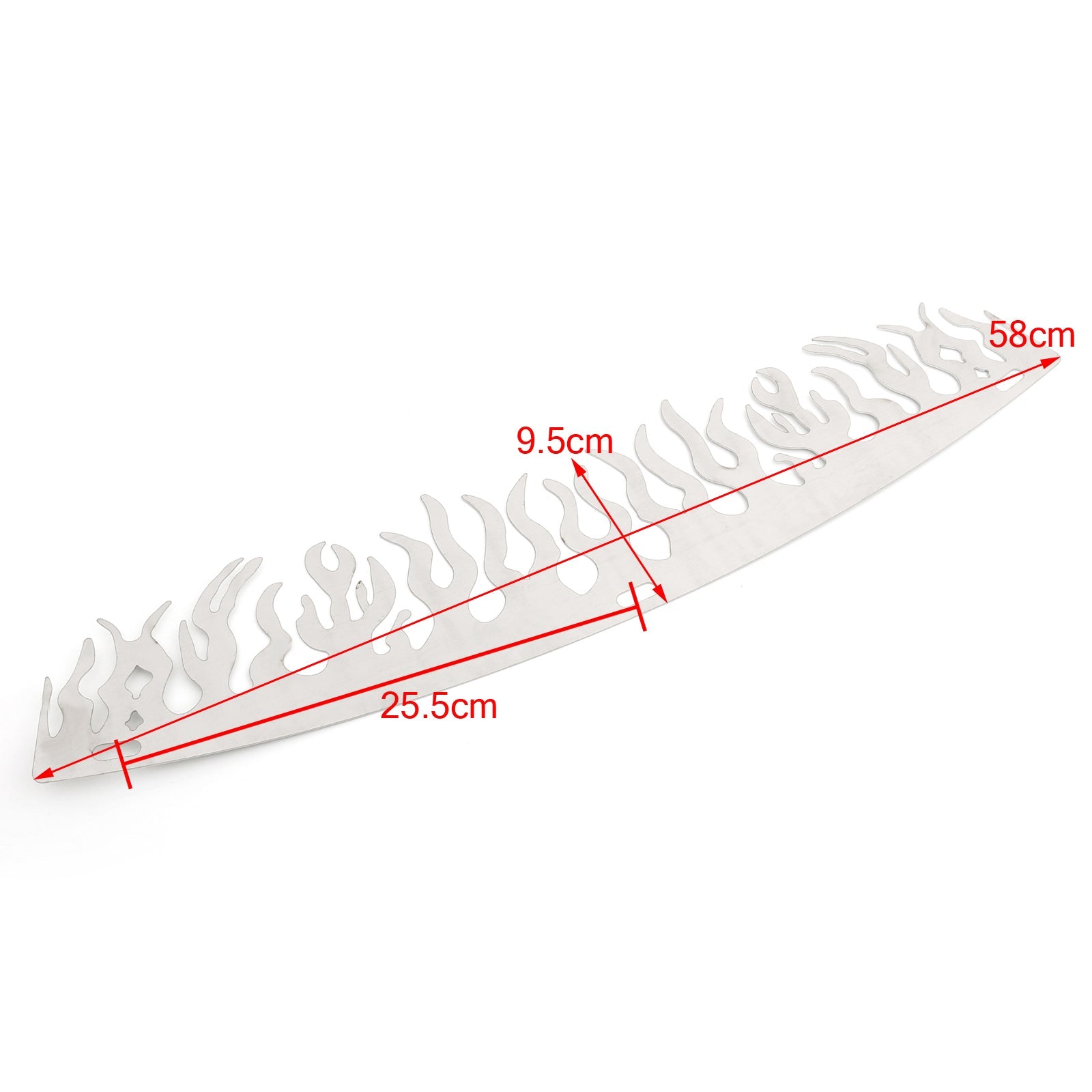 Embellecedor de parabrisas de carenado Batwing para Harley Fl Touring Bagger modelos 96-13 genérico