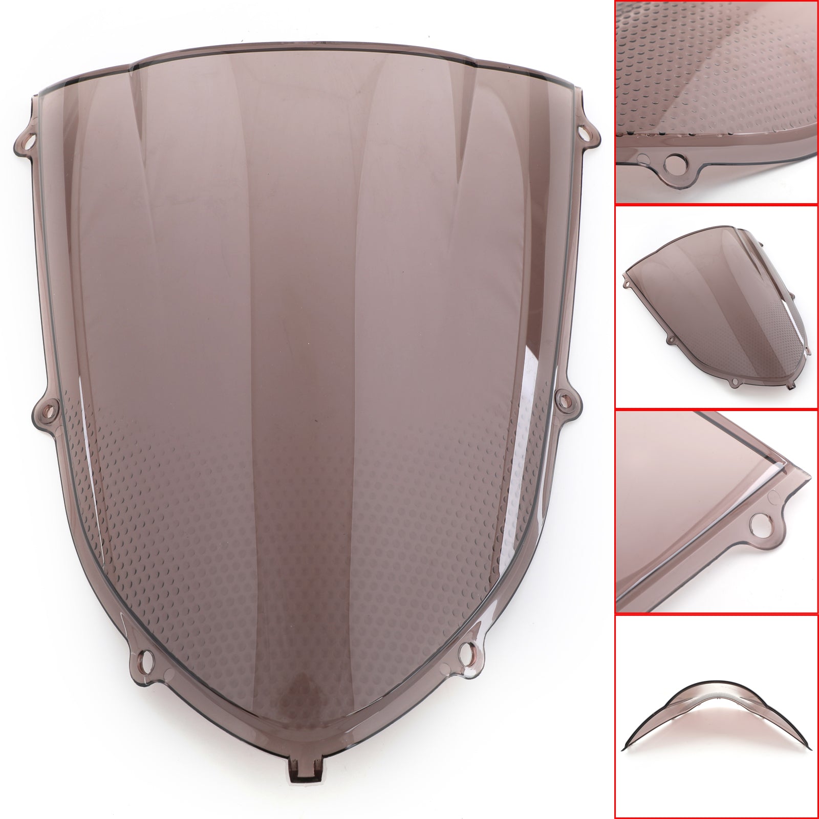 Windshield Double Bubble For Kawasaki ZX10R ZX 10R (2004-2005) 5 Color Generic