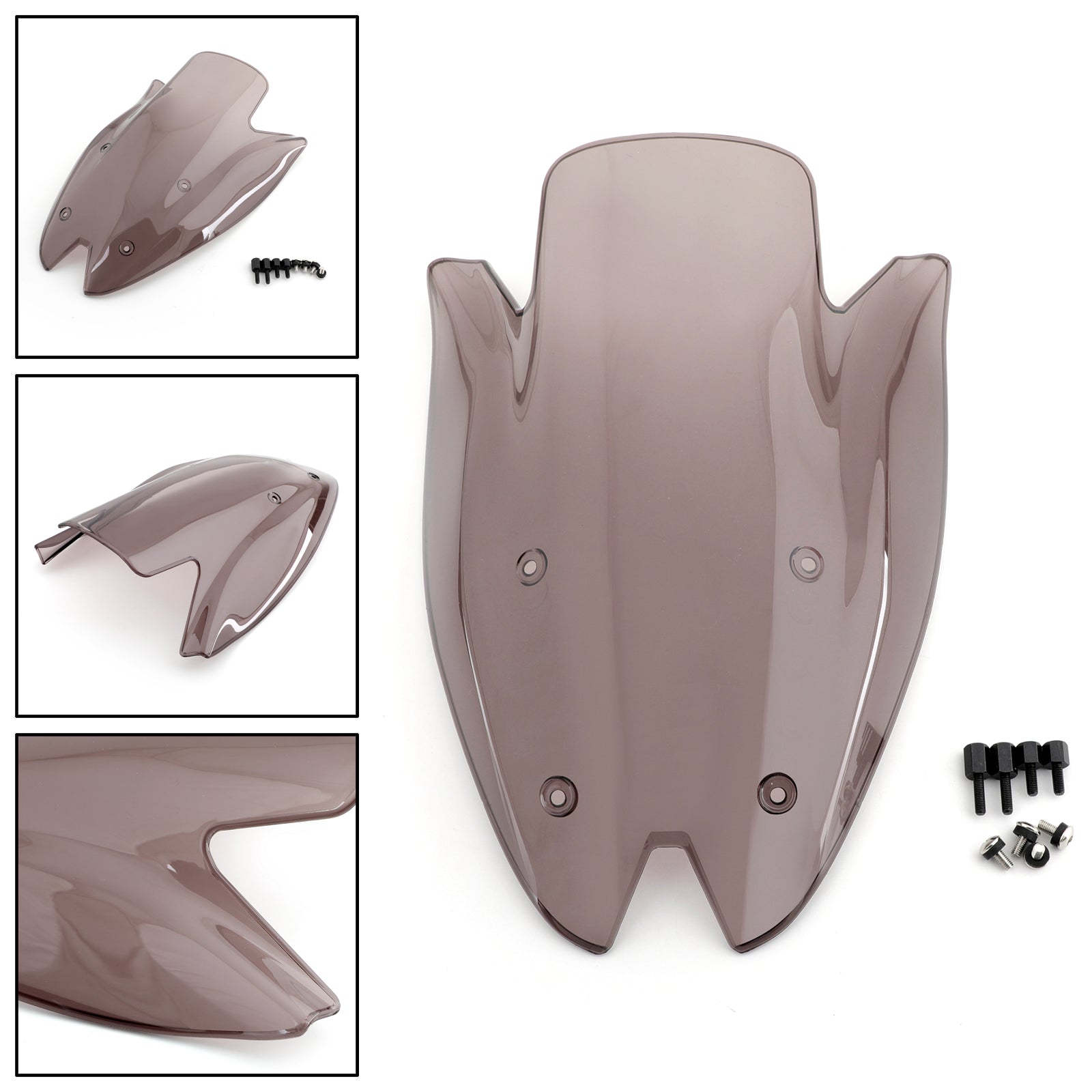 Windshield WindScreen Double Bubble For Kawasaki Z1000 (2010-2013) 5 Color Generic