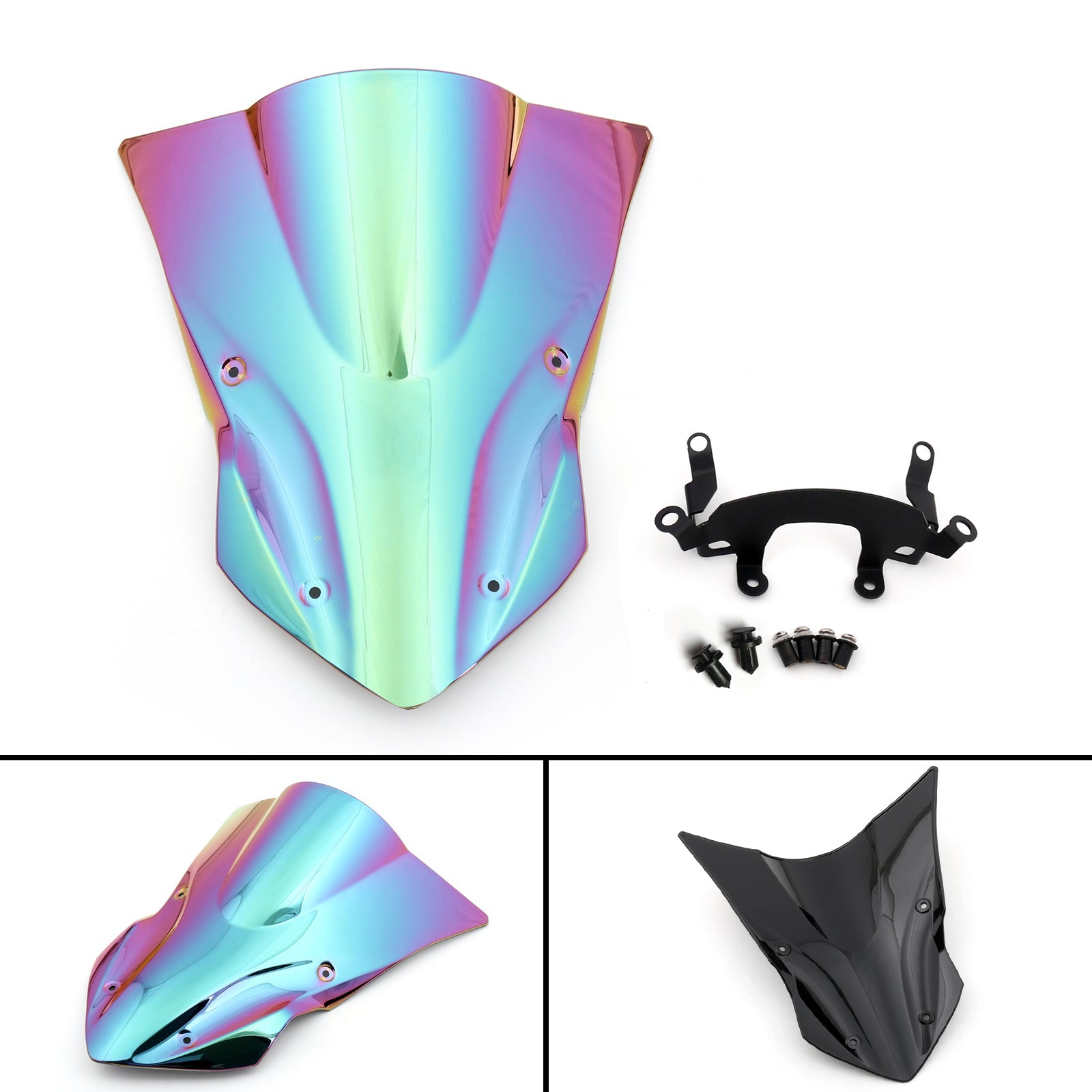 Kawasaki Z900 2017-2019 ABS Motorcycle Windshield Windscreen