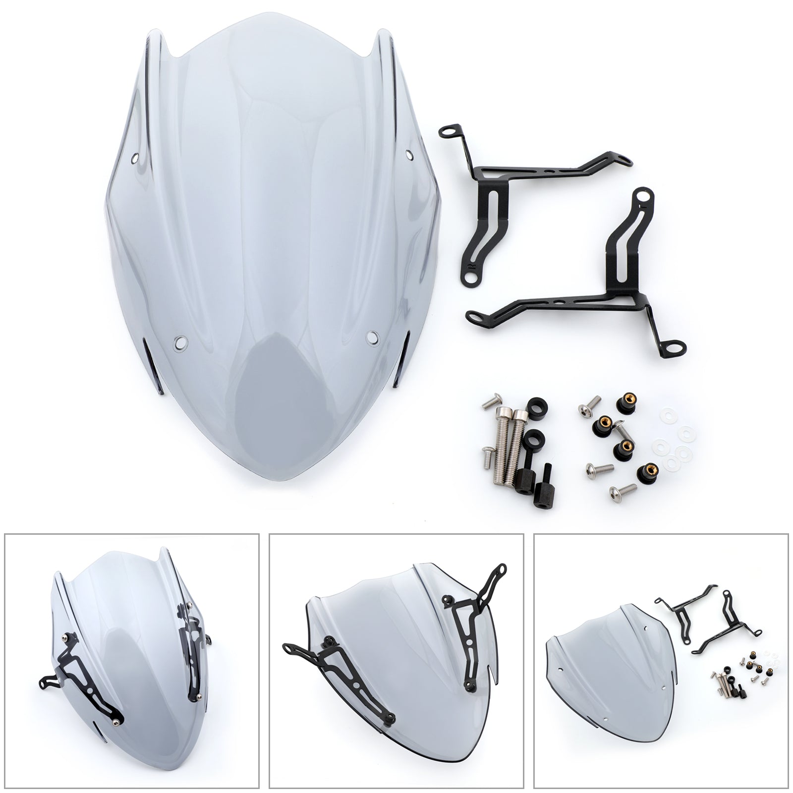 Pantalla de parabrisas ABS con soporte para Suzuki GSX-S 750 2017 genérico