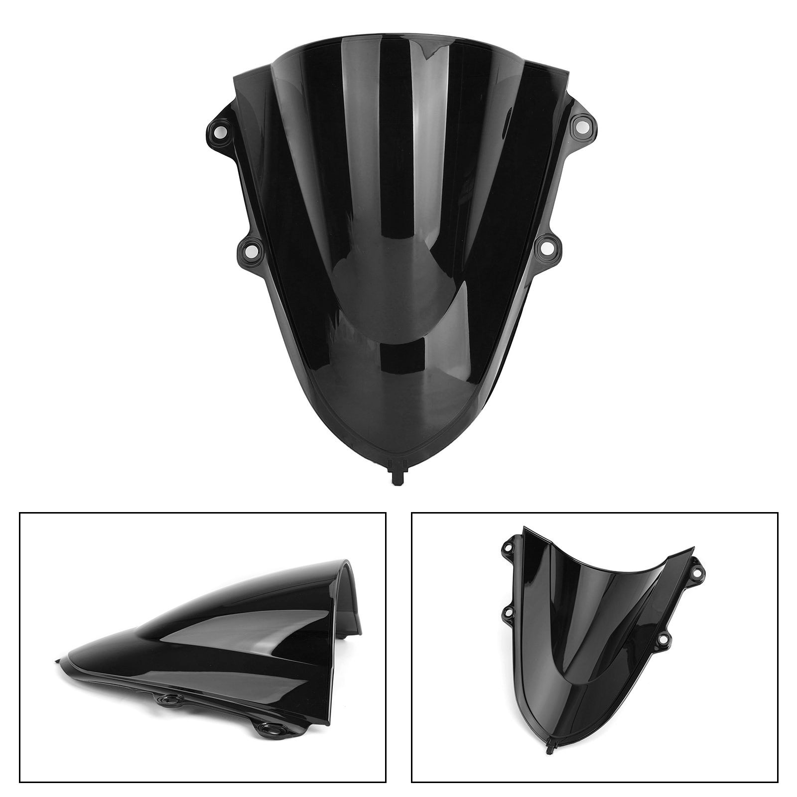ABS Plastic Motorcycle Windshield WindScreen for Yamaha YZF R15 V3 2017-2020 Generic