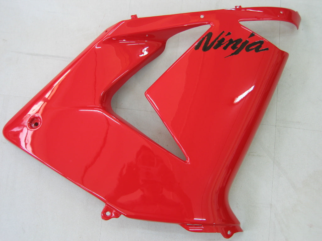 Fairings 2004-2005 Kawasaki ZX10R Red and Black Ninja Generic