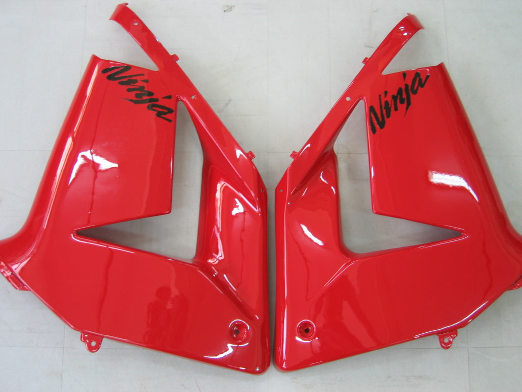 Fairings 2004-2005 Kawasaki ZX10R Red and Black Ninja Generic