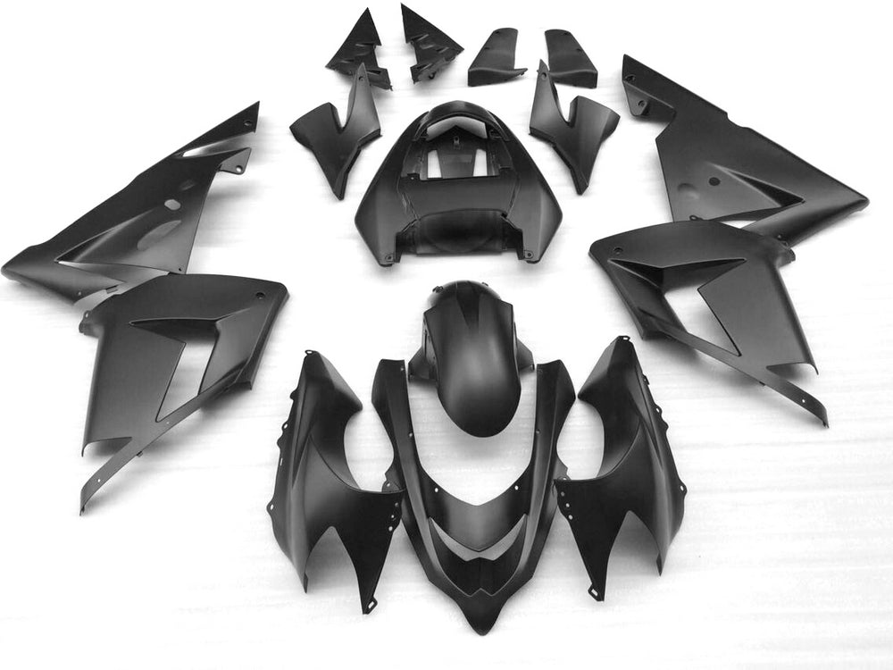 Fairings 2004-2005 Kawasaki ZX 10R Black Matte Ninja Generic