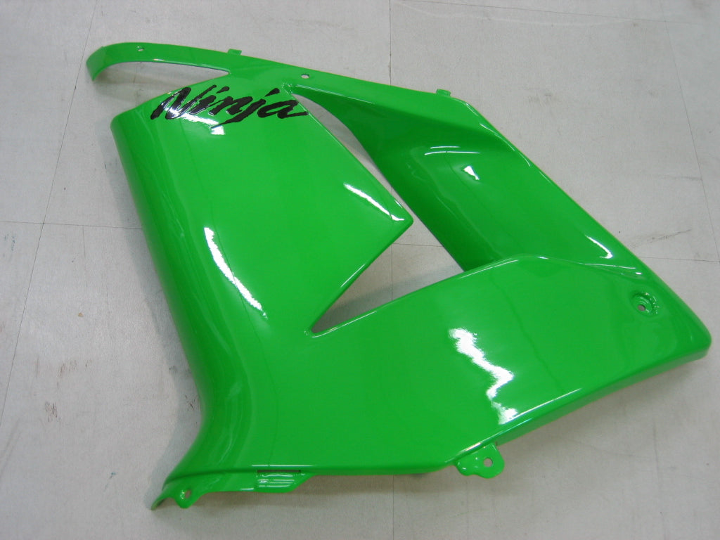 Fairings 2004-2005 Kawasaki ZX 10R Green Black Ninja Generic