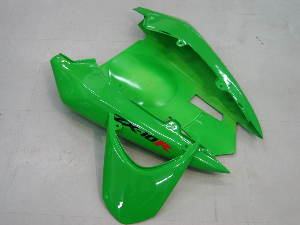 Fairings 2004-2005 Kawasaki ZX 10R Green Black Ninja Generic