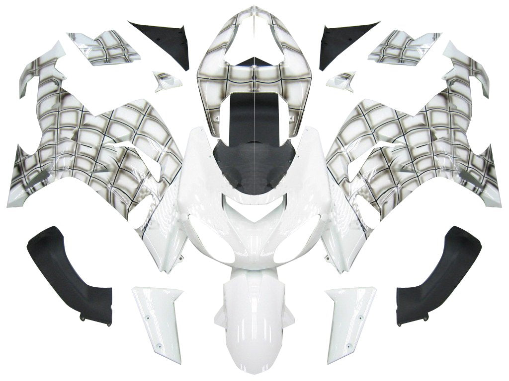 Ninja ZX10R (2006-2007) Bodywork Fairing ABS Injection Molded Plastics Set 17 Color Generic