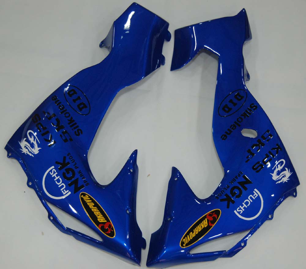 Fairings 2006-2007 Kawasaki ZX 10R Blue Black No.56 Nakano Generic