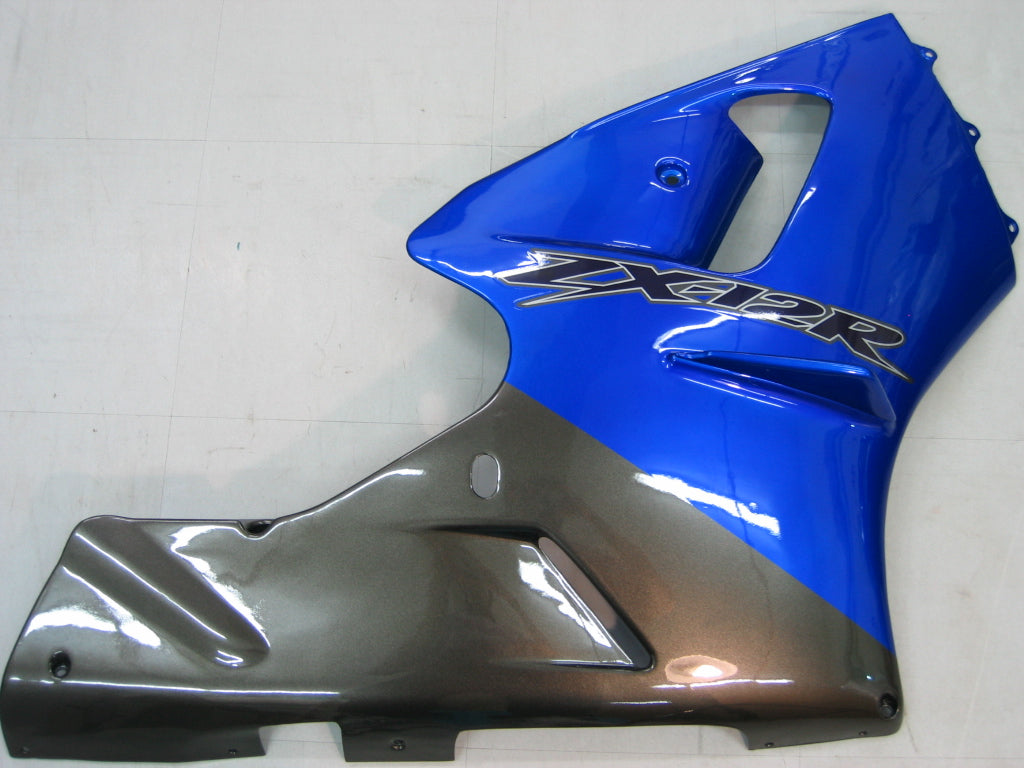 Fairings 2000-2001 Kawasaki ZX12R Blue & Black ZX12R Generic