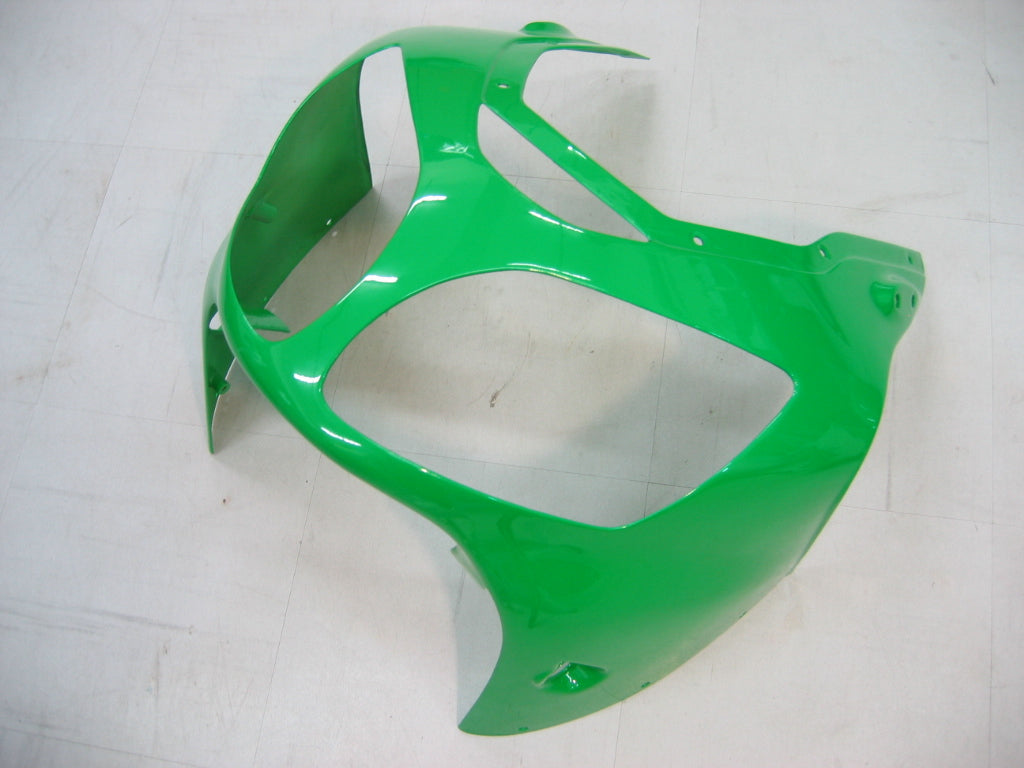 Fairings 2000-2001 Kawasaki ZX12R Green & Black ZX12R Generic