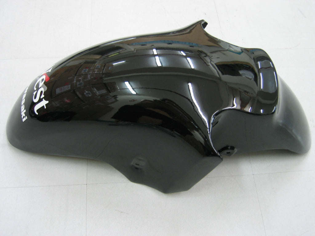 Fairings Kawasaki ZX12R Ninja Black White West (2002-2005) Generic