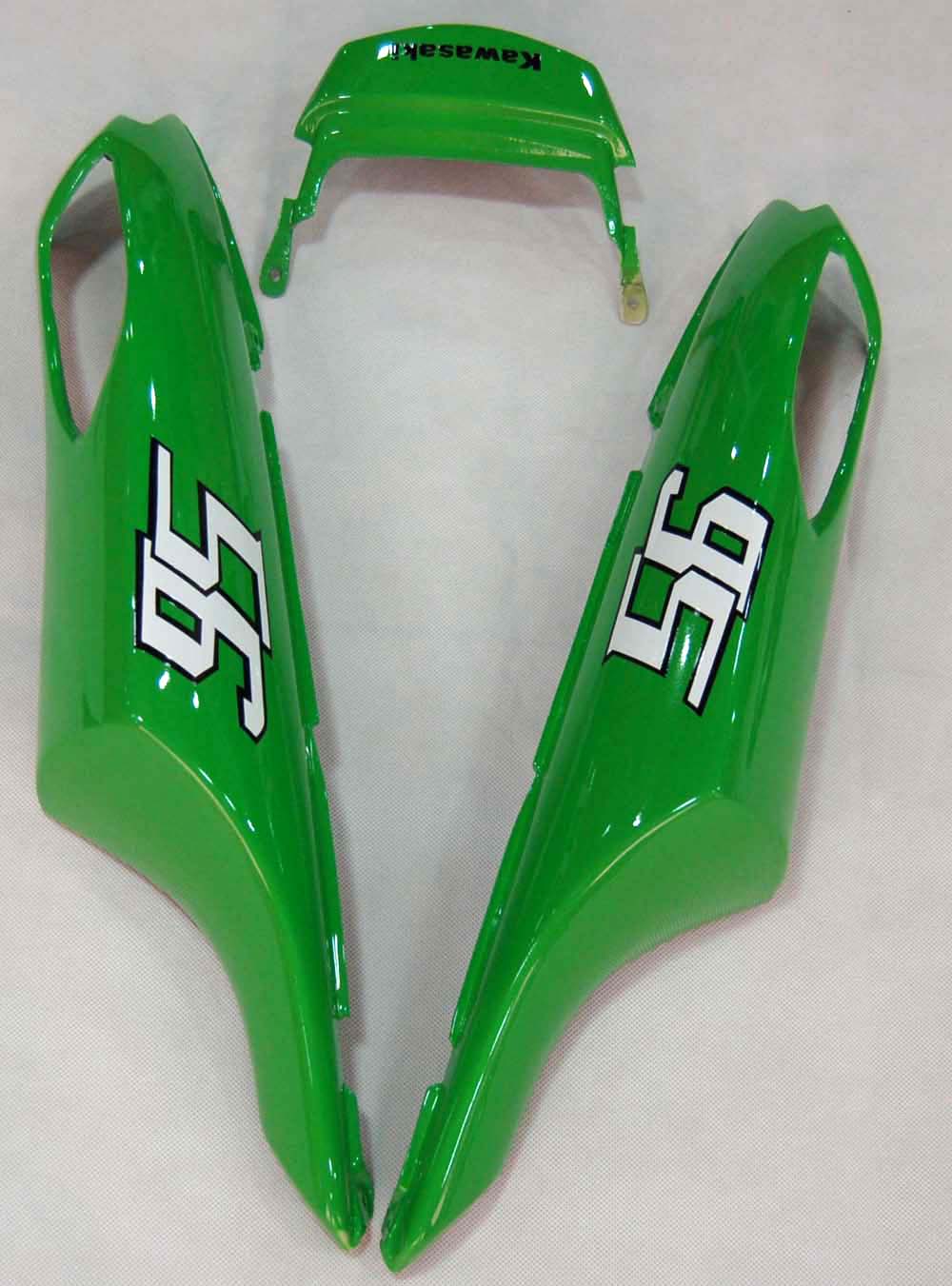 Fairings 2006-2011 Kawasaki ZX14R Green Black No.56 Nakano Generic