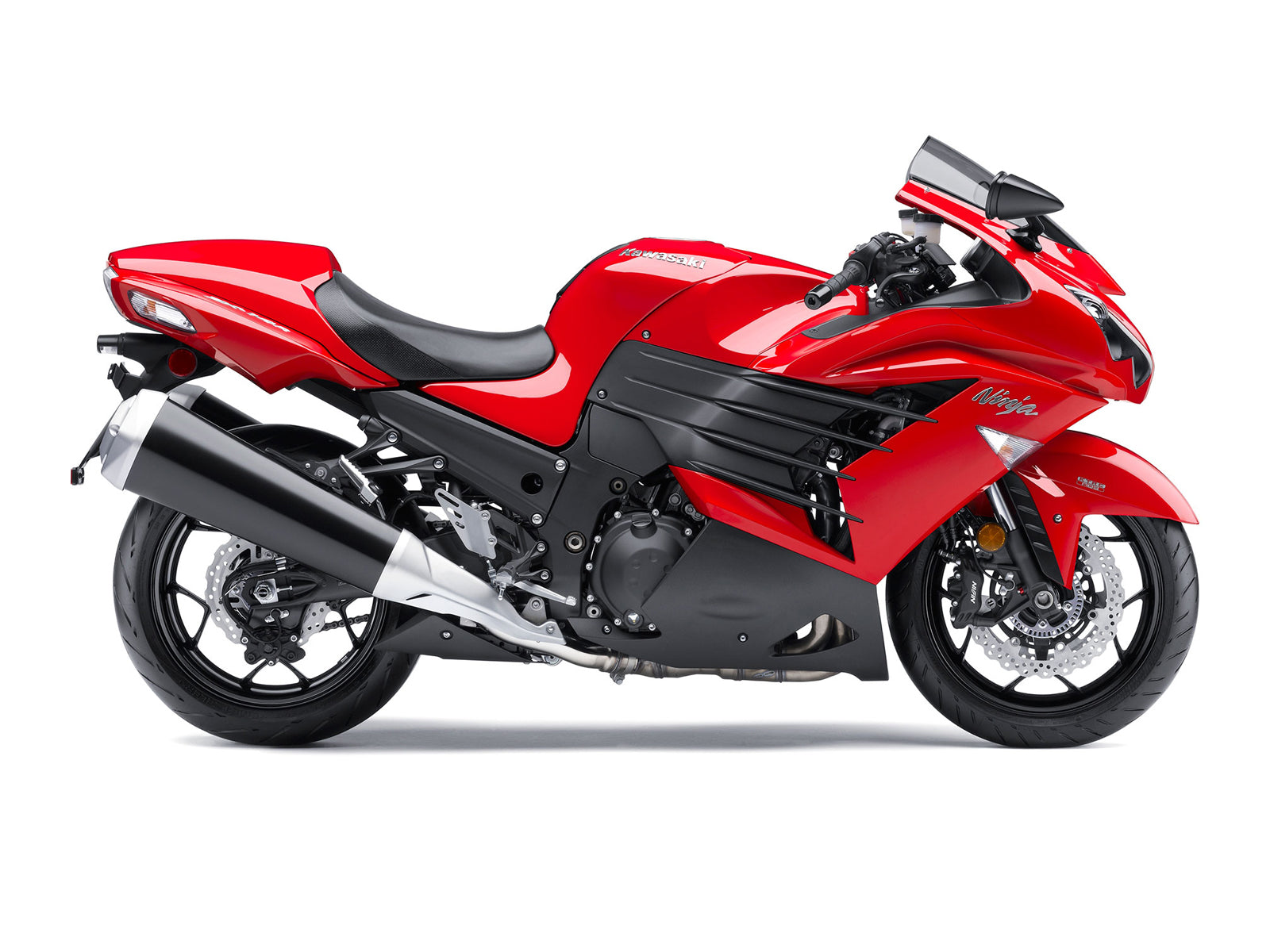 Fairings Plastics 2012-2022 Kawasaki ZX14R Ninja Red Generic