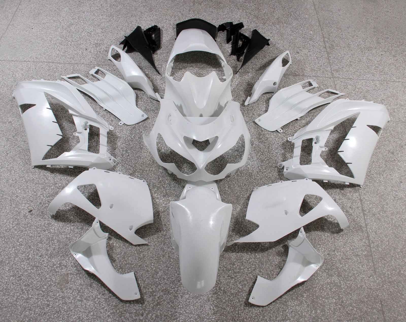 Fairings Plastics 2012-2022 Kawasaki ZX14R Ninja White Generic