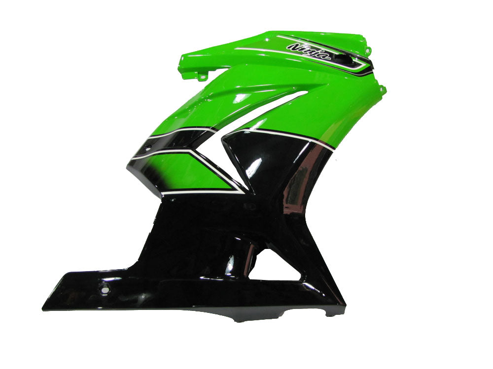 Fairings 2008-2012 Kawasaki ZX250R EX250 Green Black Ninja ZX250 Generic