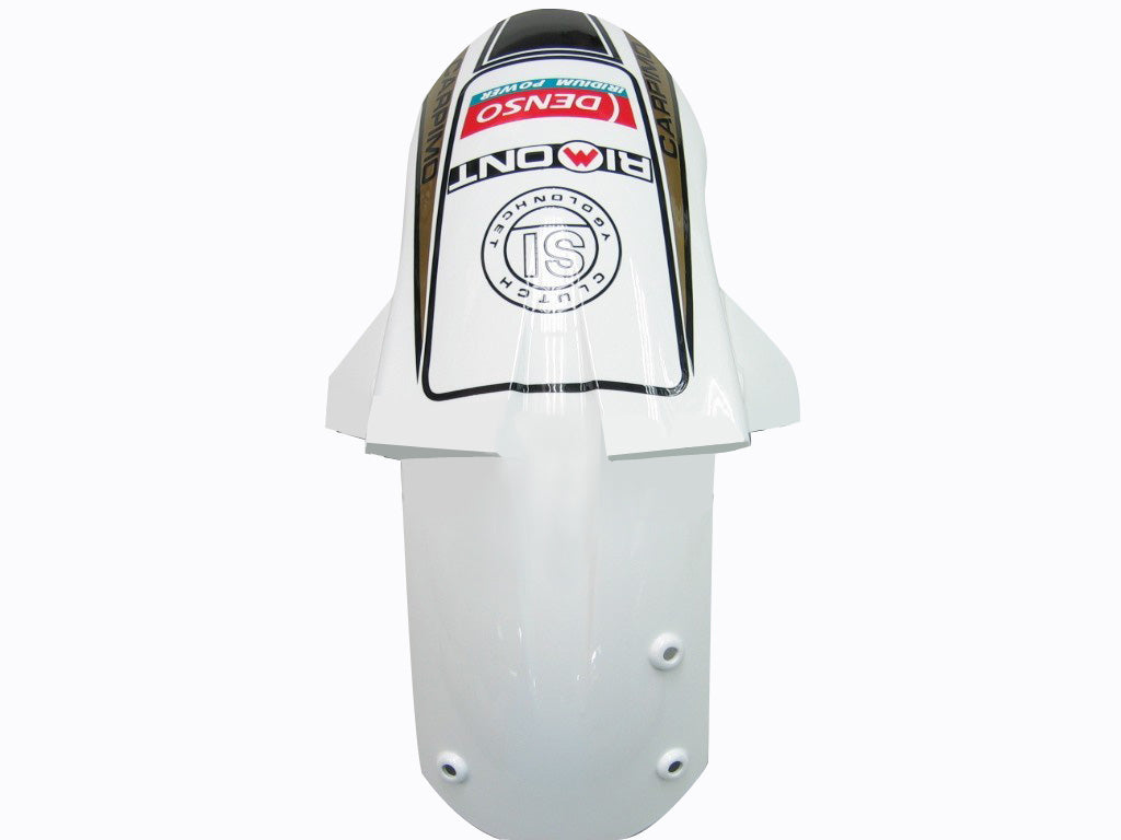 Fairings 2005-2006 Kawasaki ZX6R 636 Black White Yellow Playboy Generic