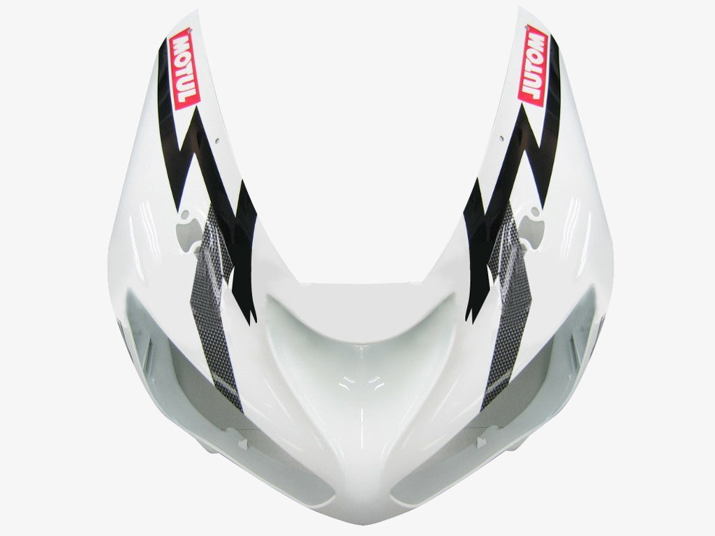 Fairings 2005-2006 Kawasaki ZX6R 636 White Black Corona Generic