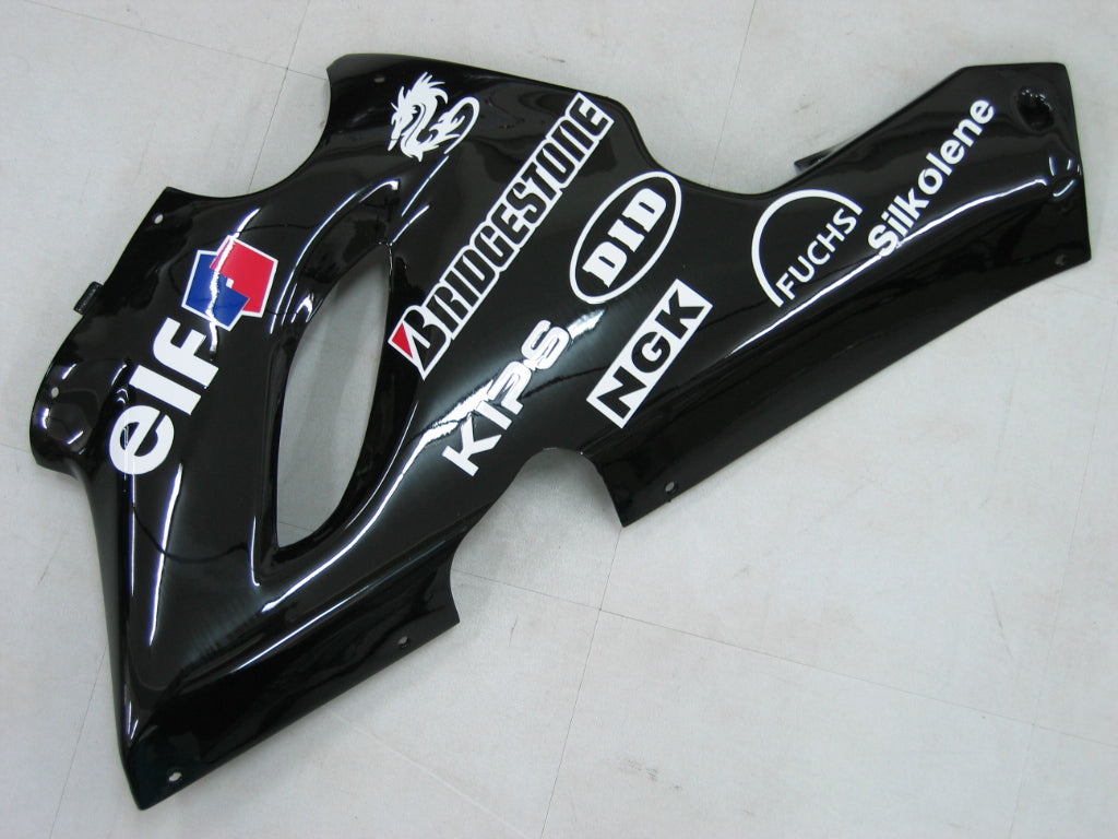 Fairings 2005-2006 Kawasaki ZX6R 636 Green Black No.14 ZX6R Generic