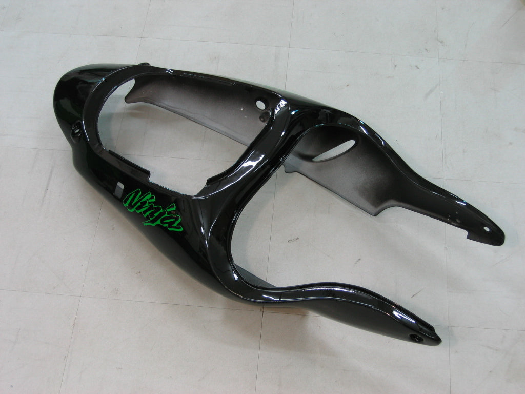 Fairings 2000-2001 Kawasaki ZX 9R Green Black ZX9R Generic