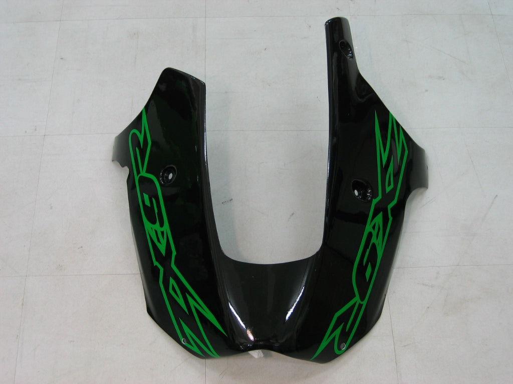 Fairings 2000-2001 Kawasaki ZX 9R Green Black ZX9R Generic