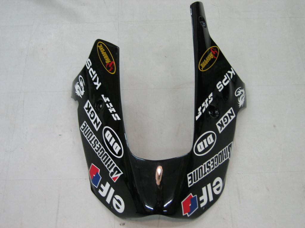 Fairings 2000-2001 Kawasaki ZX 9R Green Black No.14 ZX9R Generic