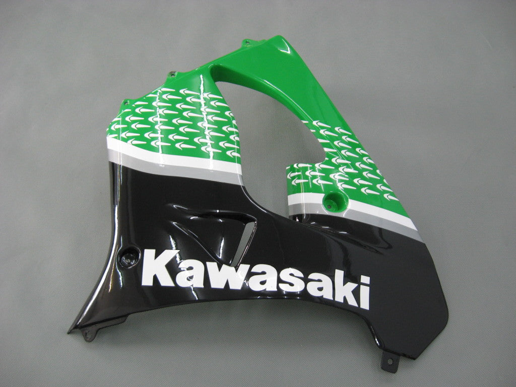 Fairings 2000-2001 Kawasaki ZX 9R Green Black No.56 Nakano Generic