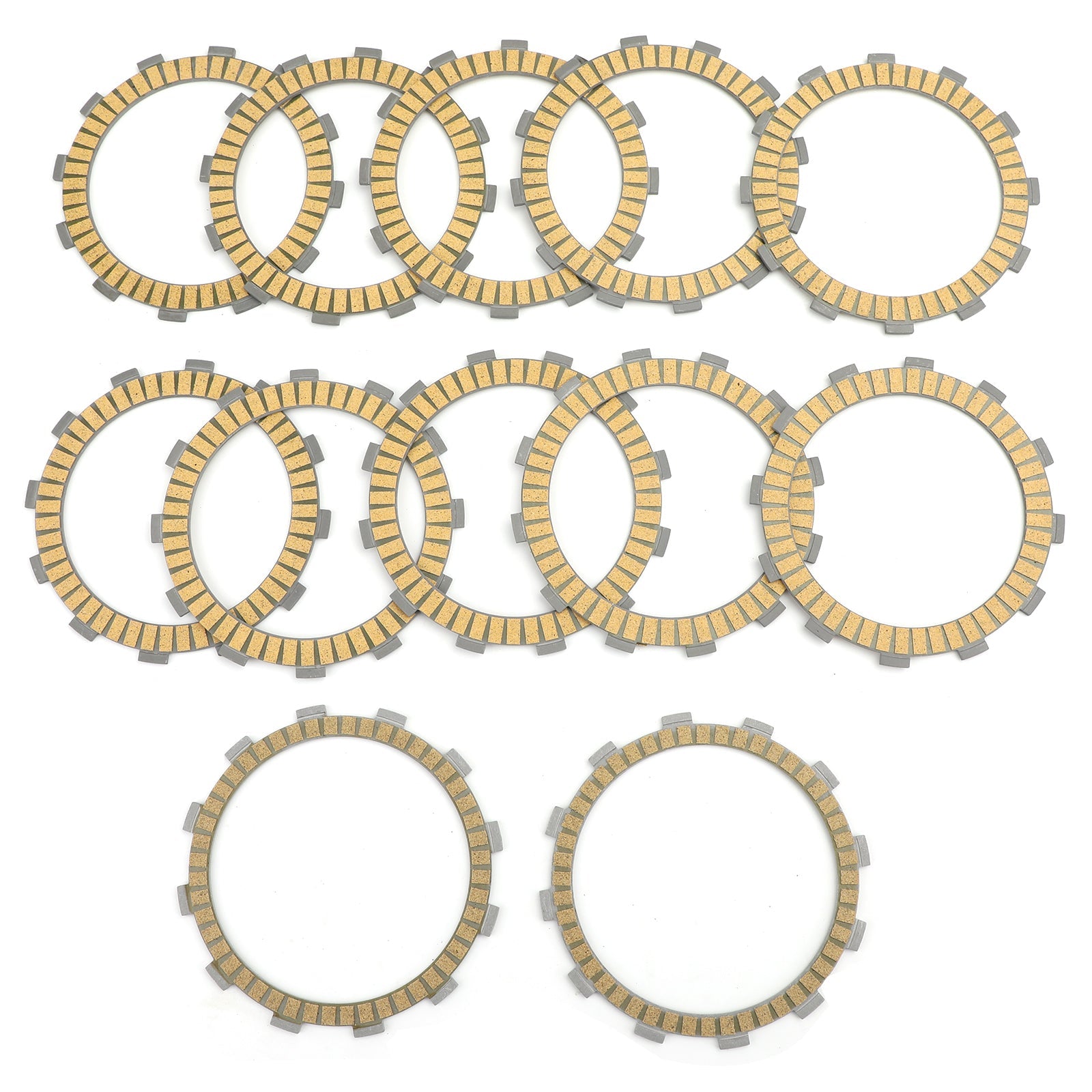 Clutch Friction Plate Kit Set fit for Kawasaki ZX1200 Ninja ZX-12R 2001-2006 Generic