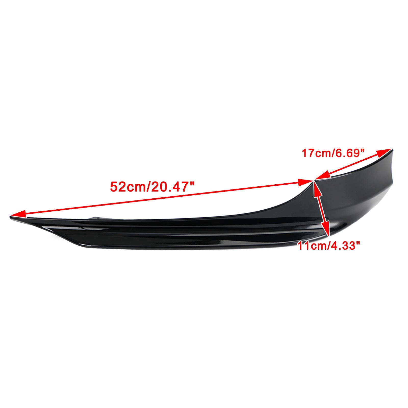 BMW 3 Series E90 2008-2012 LCI PP Front Bumper Lip Splitter Spoiler