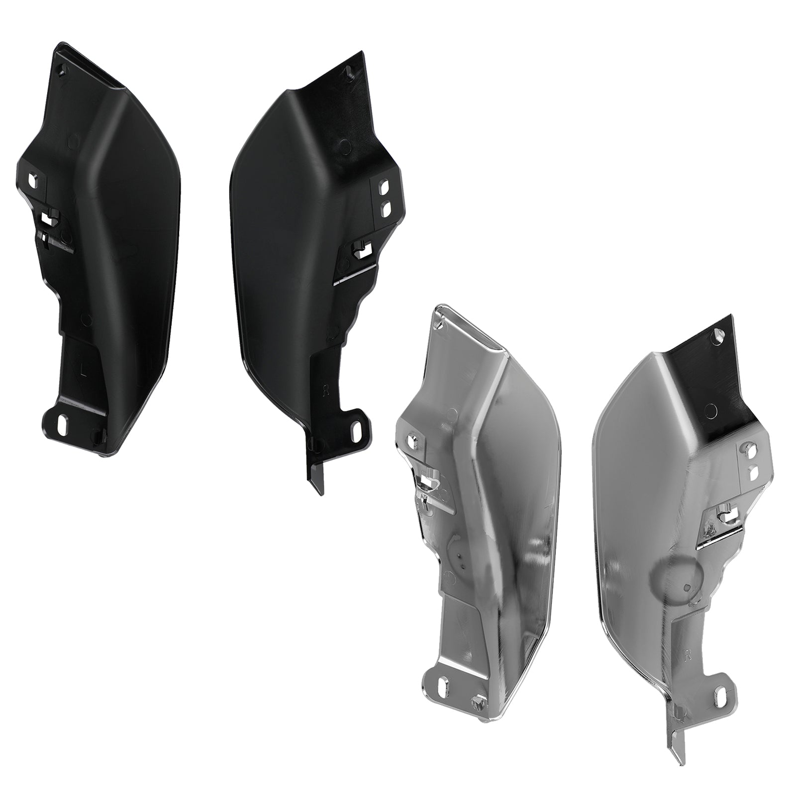 Street Glide Road King Road Glide 2017-2020 Mid-Frame Air Heat Deflector