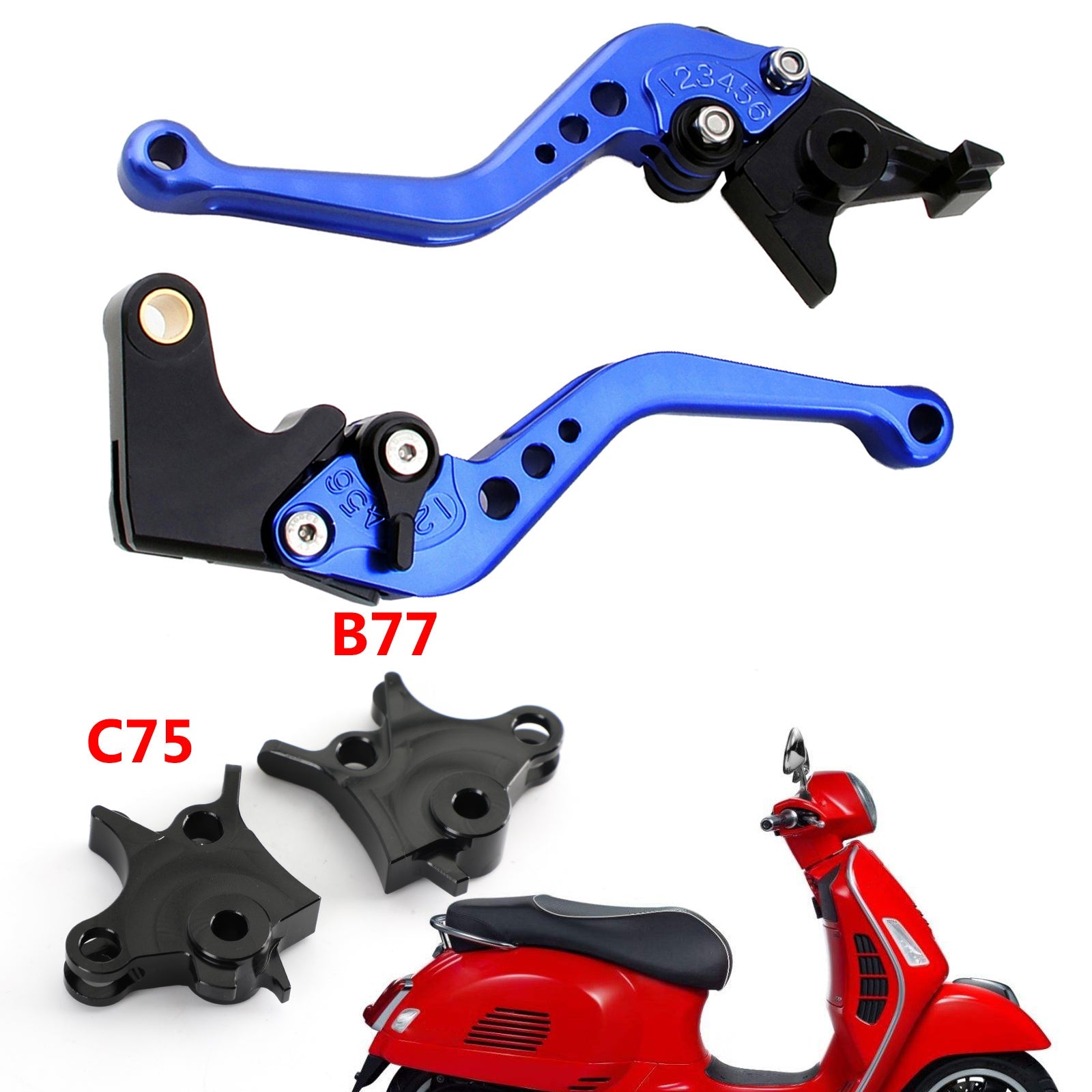 Motorcycle Short Clutch Brake Lever fit for BMW R1200GS Adventure (LC) 2014-2018 Generic