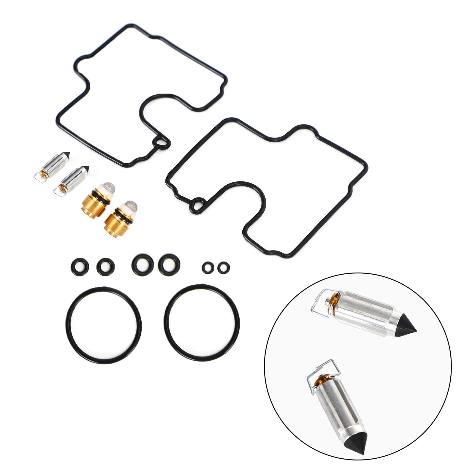 Kit de reconstrucción de carburador compatible con Suzuki SV650 SV650S 1999-2002 genérico