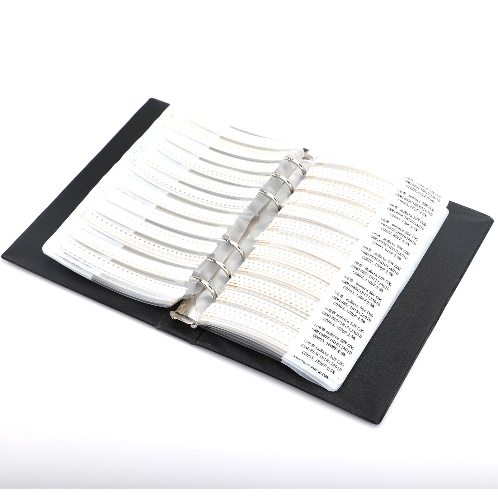 SMD0603 Capacitor sample book 90 values * 50pcs=4500pcs Capacitor kit SMD