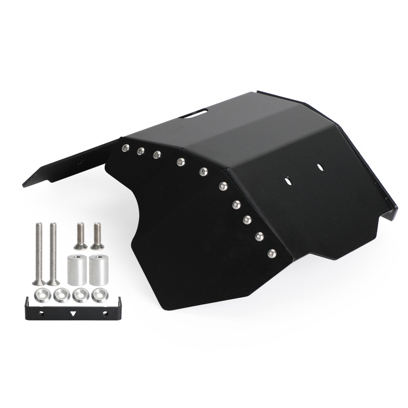 혼다 CRF300 CRF300L 랠리 2021-2022 Y2204 제네릭에 맞는 블랙 엔진 가드 스키드 플레이트