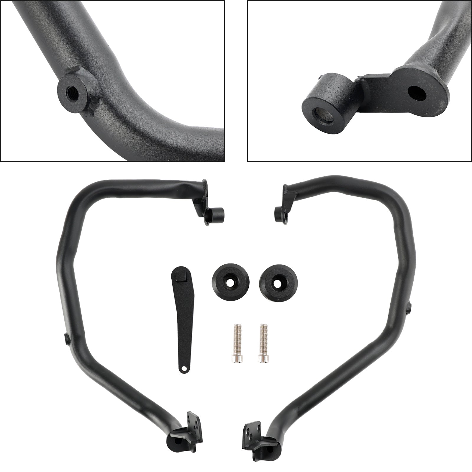 Engine Guard Crash Bar Frame Protector Bumper Black For Tr Rocket 3 Gt 2020-2025