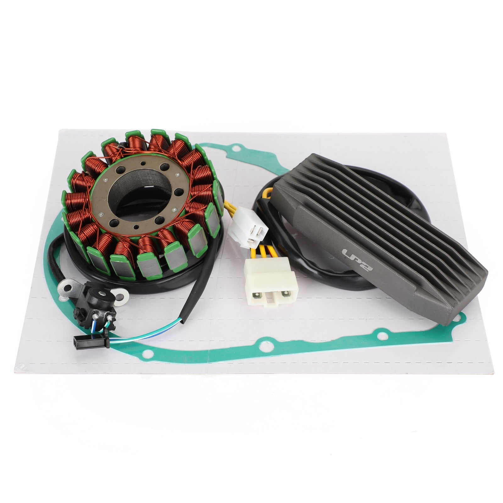 스즈키 인트루더 VS 600 800 GL 인트루더 92-97 제네릭용 발전기 스테이터 레귤레이터 개스킷 세트